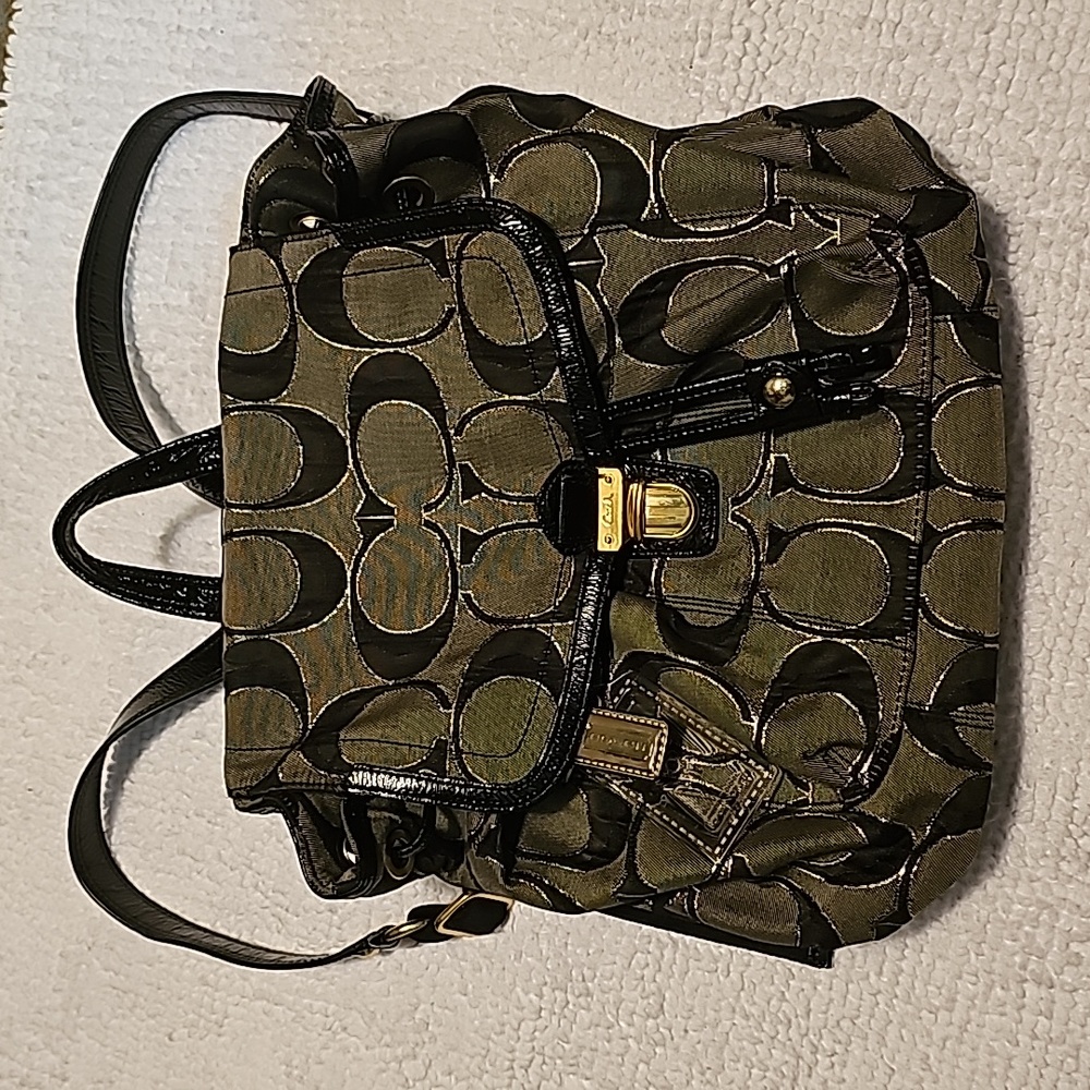 Coach back pack bag.